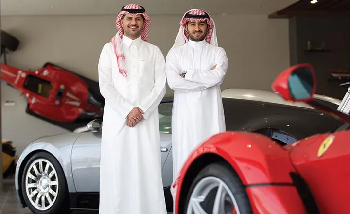 ADEL ALRAJAB AND TALAL ALRAJAB THE FOUNDERS OF SEVEN CAR LOUNGE