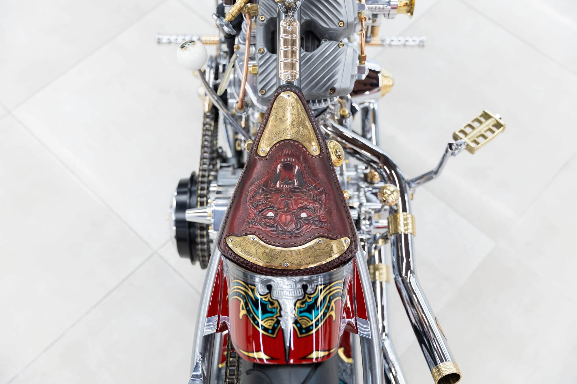 The Arabian Leopard Elevates Your Ride of Custom Motorcycle Excellence